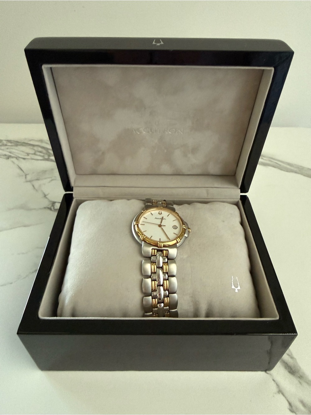 Two-Tone Men’s Bulova Accutron Watch